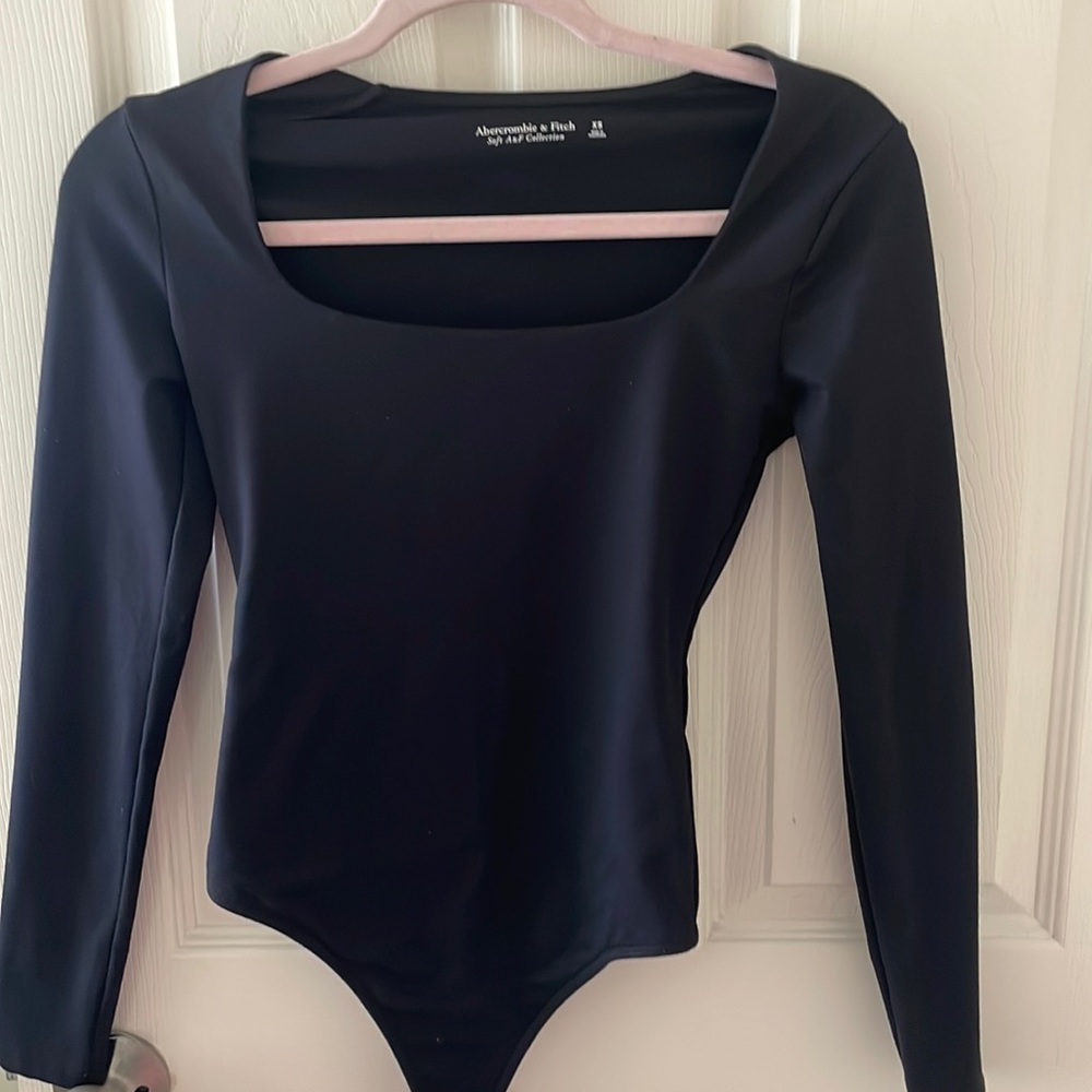 Black thong bodysuit from Abercrombie